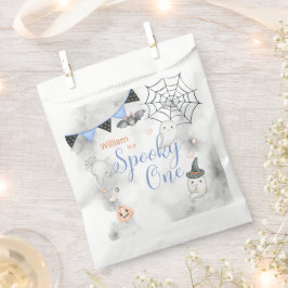 Spooky One Cute Halloween Ghost 1e verjaardag Bedankzakje