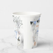 Spooky One Cute Halloween Ghost 1e verjaardag Papieren Bekers (Rechts)