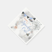 Spooky One Cute Halloween Ghost 1e verjaardag Servet (Hoek)