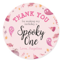 Spooky One Dank je feestgunst