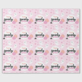 Spooky One Eerste Verjaardag Cadeaupapier (Vlak)