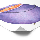 Spooky One First Birthday Milestone Verjaardag Poster (Hoek)