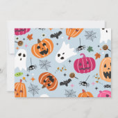 Spooky One foto Halloween 1st Birthday Kaart (Achterkant)