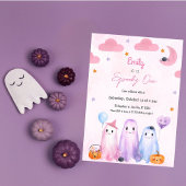 Spooky One Girl Halloween Verjaardag Elk Jaar Kaart