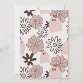 Spooky One Girls First Birthday Kaart (Achterkant)