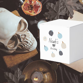 Spooky One | Halloween 1e verjaardag | Blauwe pomp Bedankdoosjes