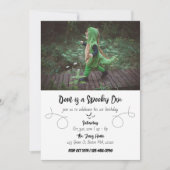 Spooky One | Halloween 1e verjaardag | MET FOTO Kaart (Voorkant)