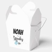 Spooky One | Halloween 1e verjaardag | Minimaal bl Bedankdoosjes (Geopend)