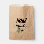 Spooky One | Halloween 1e verjaardag | Minimaal bl Bedankzakje (Voorkant)