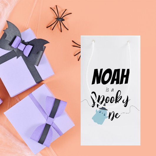 Spooky One | Halloween 1e verjaardag | Minimaal bl Klein Cadeauzakje