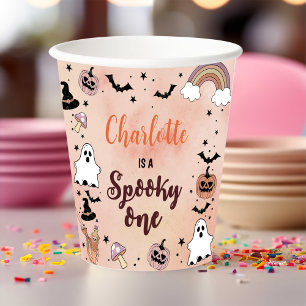 Spooky One Halloween 1e verjaardag Papieren Bekers