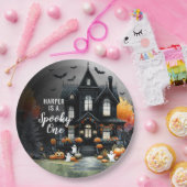 Spooky One Halloween 1e verjaardag Papieren Bordje (Feest)