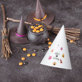 Spooky One | Halloween 1e verjaardag | Roze pompoe Feesthoedjes