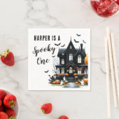 Spooky One Halloween 1e verjaardag Servet (Insitu)