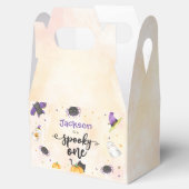 Spooky One Halloween 1st Birthday Bedankdoosjes (Geopend)