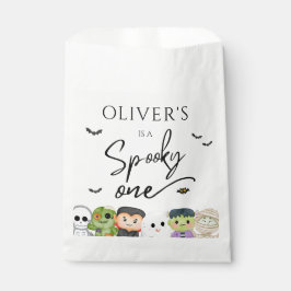 Spooky One Halloween 1st Birthday Bedankzakje