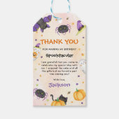 Spooky One Halloween 1st Birthday Cadeaulabel (Voorkant)