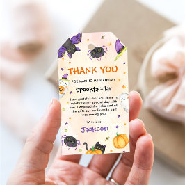 Spooky One Halloween 1st Birthday Cadeaulabel