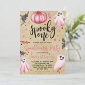 Spooky One Halloween 1st Birthday Kaart (Staand voorkant)