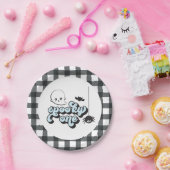 Spooky One Halloween 1st Birthday Papieren Bordje (Feest)