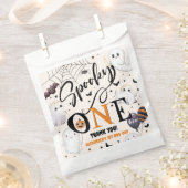 Spooky One Halloween 1st Birthday Party Schattige  Bedankzakje (Geknipt)