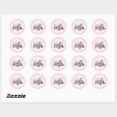 Spooky One Halloween 1st Birthday Ronde Sticker (Vel)