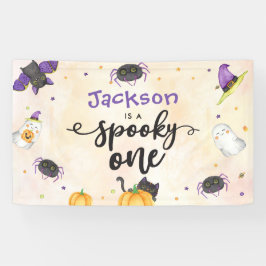 Spooky One Halloween 1st Birthday Spandoek