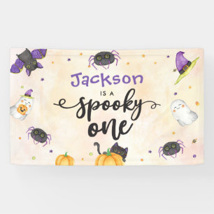 Spooky One Halloween 1st Birthday Spandoek