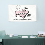 Spooky One Halloween 1st Birthday Spandoek (Beurs)