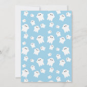 Spooky One Halloween Boys 1st Birthday Kaart (Achterkant)