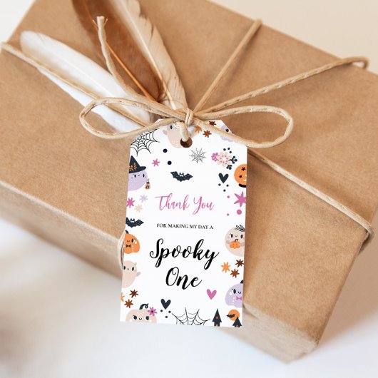 Spooky One Halloween Cadeaulabel