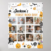 Spooky One Halloween eerste jaar fotomijlpaal Poster (Voorkant)