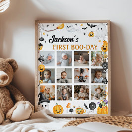 Spooky One Halloween eerste jaar fotomijlpaal Poster