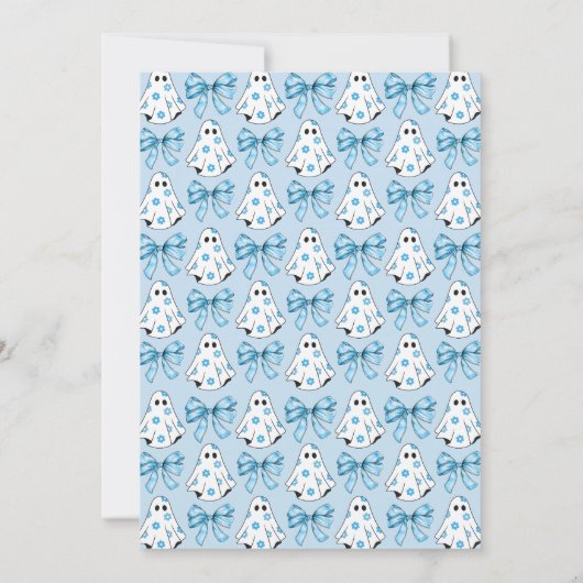 Spooky One Halloween Eerste Verjaardag uitnodiging (Achterkant)