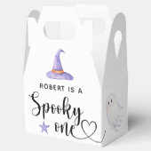 Spooky One Halloween Eerste verjaardagsfeestje Bedankdoosjes (Geopend)