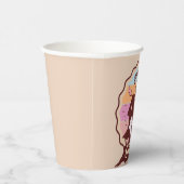 Spooky One Halloween First Birthday Ghost Party Papieren Bekers (Rechts)