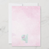 Spooky One Halloween Ghost 1e Verjaardag Kaart (Achterkant)