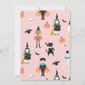 Spooky One Halloween Invitation Kaart (Achterkant)