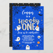 Spooky One Halloween Invitation Kaart (Voorkant / Achterkant)