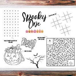 Spooky One | Halloween | Kinder activiteit Placema