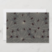 Spooky One Halloween Sinaasappel 1e Verjaardagsfot Kaart (Achterkant)