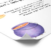 Spooky One Halloween Time Capsule 1e verjaardag Poster (Hoek)