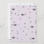 Spooky One Halloween Twin eerste verjaardagsfeest Kaart (Achterkant)