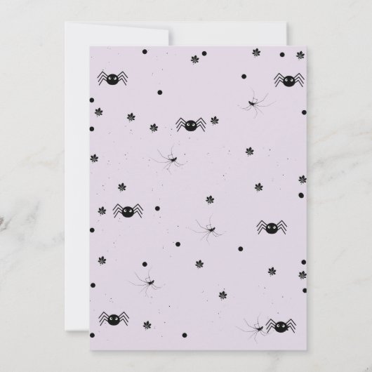 Spooky One Halloween Twin eerste verjaardagsfeest Kaart (Achterkant)