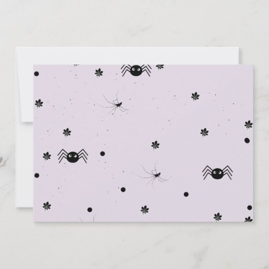 Spooky One Halloween Twin eerste verjaardagsfeest Kaart (Achterkant)