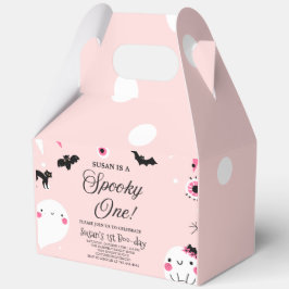 Spooky One Halloween Verjaardag Bedankdoosjes