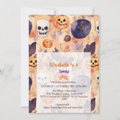 Spooky One Halloween Verjaardag Kaart (Voorkant)