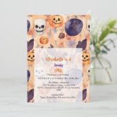 Spooky One Halloween Verjaardag Kaart (Staand voorkant)