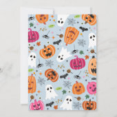 Spooky One Halloween Verjaardag Kaart (Achterkant)