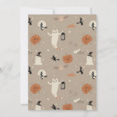 Spooky One Halloween Verjaardag Kaart (Achterkant)